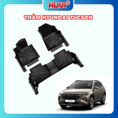 Thảm lót sàn ô tô Hyundai Tucson 2022-2024 tràn viền bậc cửa Huvi