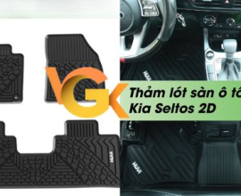 So sánh các loại thảm lót sàn ô tô phổ biến hiện nay: TPE, 3D, 5D, 6D 