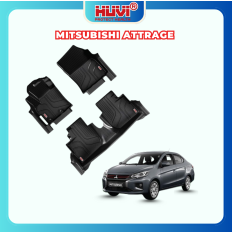 Thảm lót sàn ô tô Mitsubishi Attrage 2020-2023 tràn viền bậc cửa Huvi