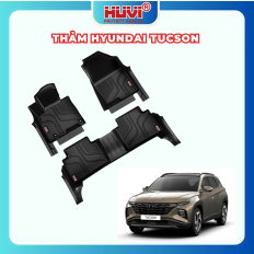 Thảm lót sàn ô tô Hyundai Tucson 2022-2024 tràn viền bậc cửa Huvi