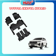 Thảm lót sàn ô tô Toyota Innova Cross 2024 (Bản Hybrid) tràn viền bậc cửa Huvi