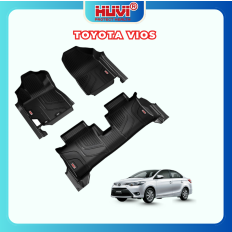 Thảm lót sàn ô tô Toyota Vios 2018-2023 tràn viền bậc cửa Huvi
