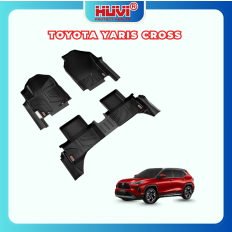 Thảm Lót Sàn Ô Tô Toyota Yaris Cross 2024 (Bảng Xă.ng) Tràn Viền Bậc Cửa Huvi