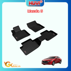 Thảm lót sàn ô tô Mazda-3 3D 2021-2023 nhựa TPE cao cấp