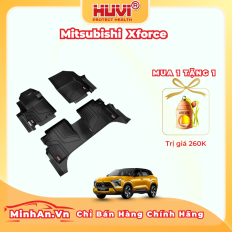Thảm Lót Sàn Ô Tô Mitsubishi Xforce 2024 Tràn Viền Bậc Cửa Huvi