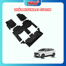 Thảm Lót Sàn Ô Tô Hyundai Custin 2023 Tràn Viền Bậc Cửa Huvi