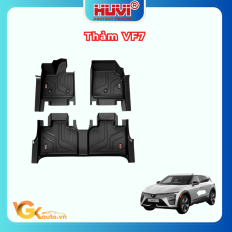 Thảm lót sàn ô tô Vinfast VF7 tràn viền bậc cửa Huvi